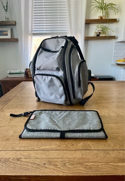 Mancro Diaper Bag + freebie Travel Diaper Pad