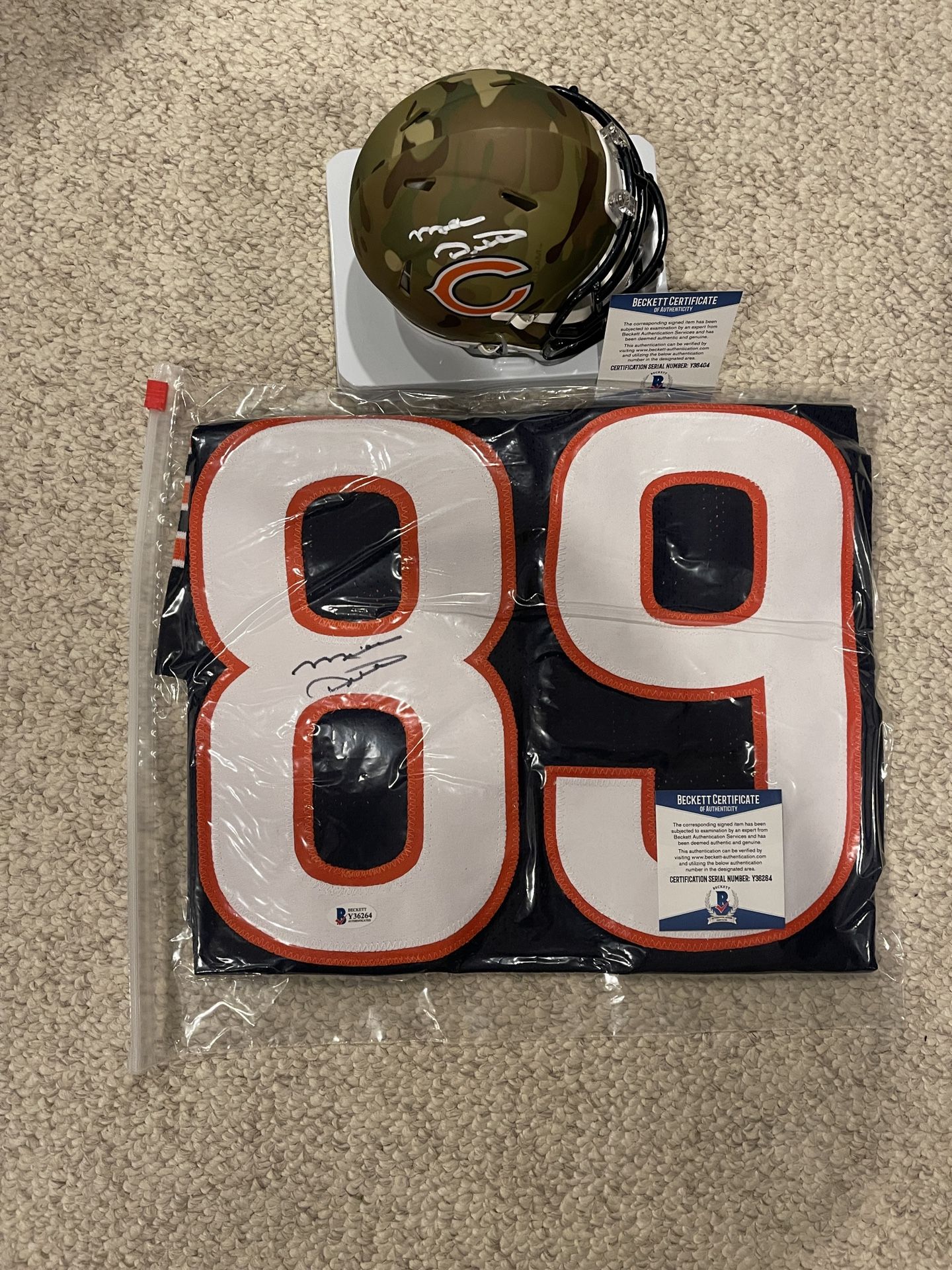 Mike Ditka Autographed Jersey with CAREER STATS. JSA for Sale in Deer Park,  NY - OfferUp