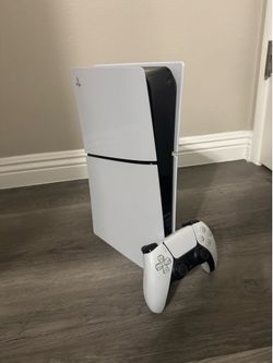PS5 Slim Digital and PS5 Controller