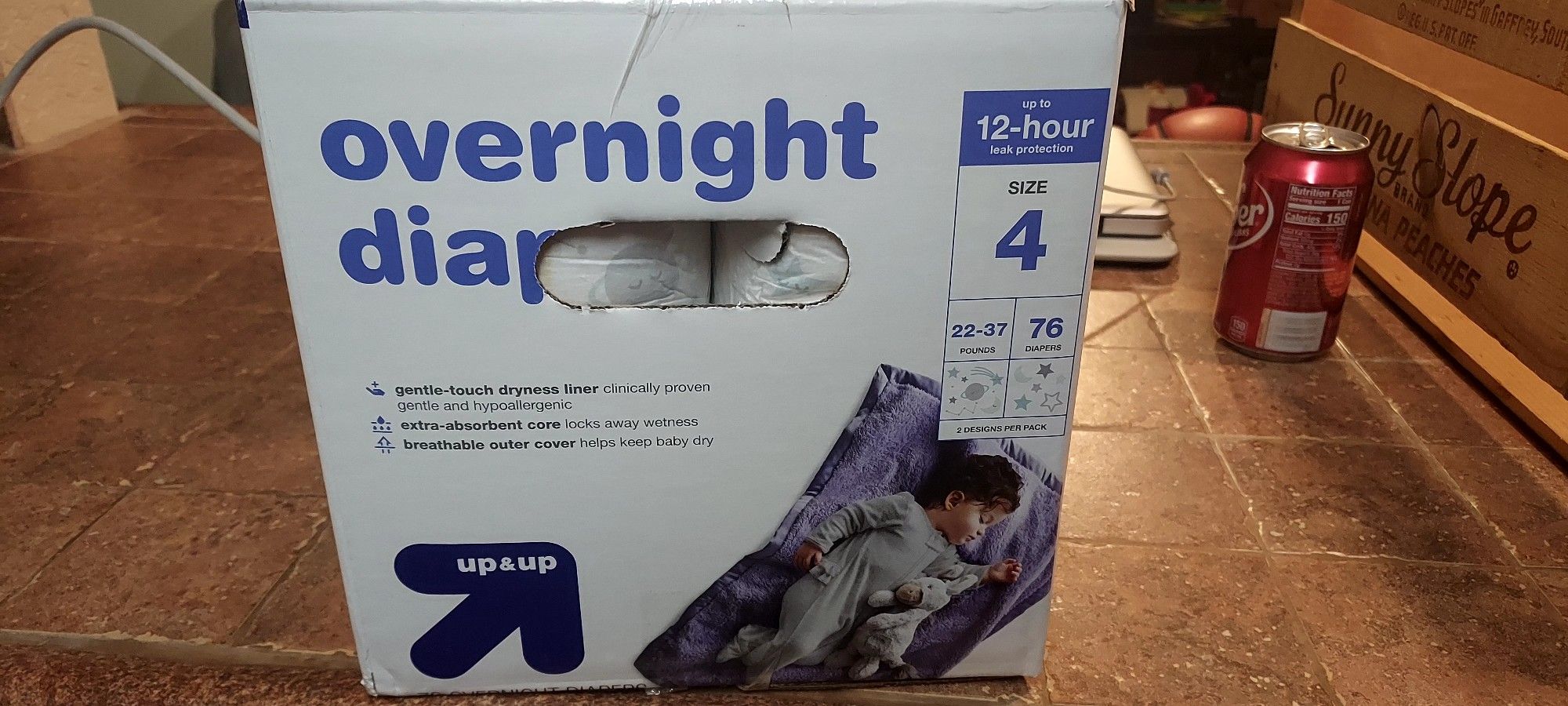 Overnight Diapers Size 4