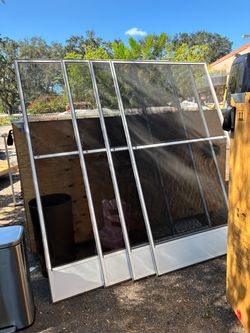 Large Aluminum Frame Screen Panel Set