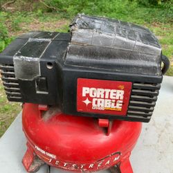 Porter Cable Jet Stream CF1400-2 Air Compressor 125 PSI 10 Amp Portable USA