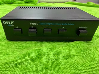 Pyle PSS4 4-Channel Stereo Speaker Selector