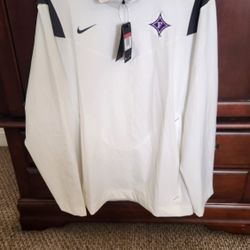 NEW! Nike Furman 3 Quarter Zip Lined Windbreaker