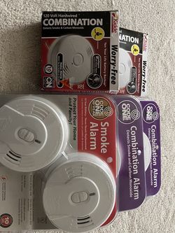 Smoke Detector And Carbon Monoxide Units