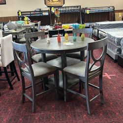 5pc Round Dinette Set 