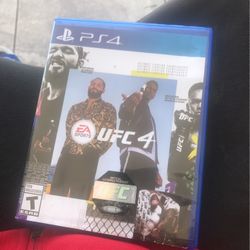 Ufc 4 For Ps4 