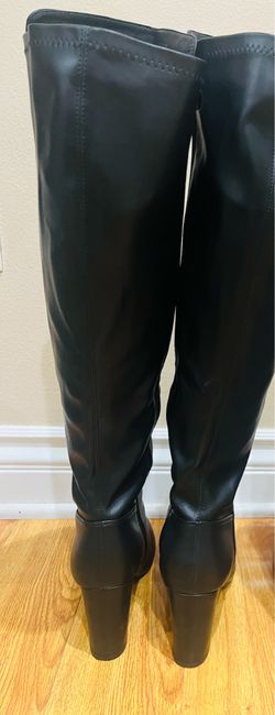 Top Moda Black knee-high black boots