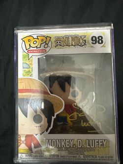Luffy auto Funko pop