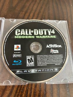 Call of Duty 4 Modern Warfare -PlayStation 3