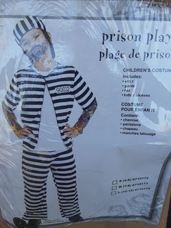 Prisoner Costume Kids