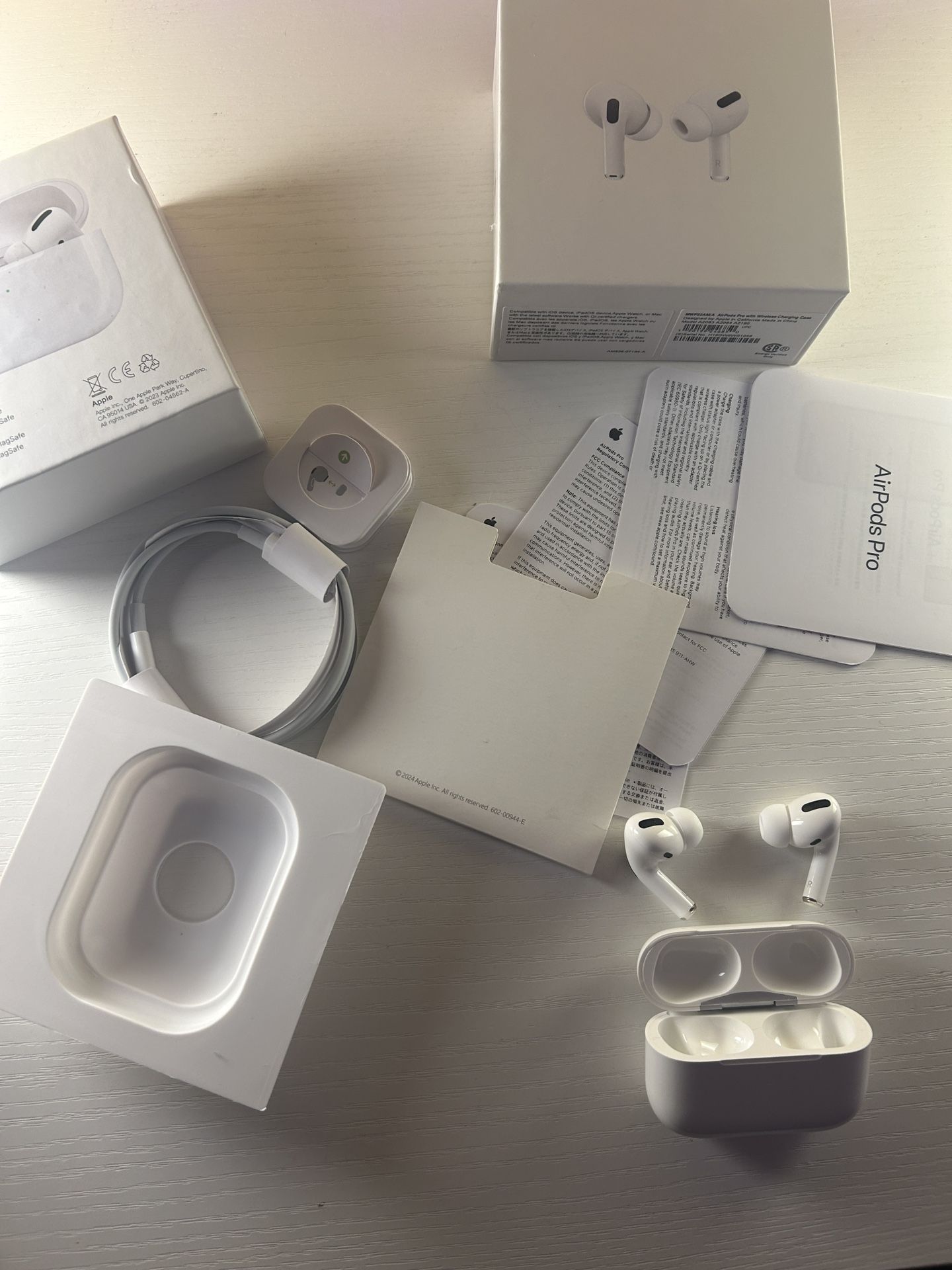 White AirPod Pros