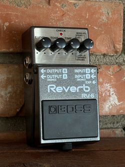 Boss RV-6 Reverb Pedal