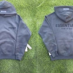 Essential Fear of God grey hoodies #loungewear #relaxedfit #all sizes