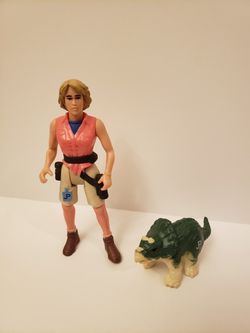 Jurassic park / Ellie Sattler and Dino