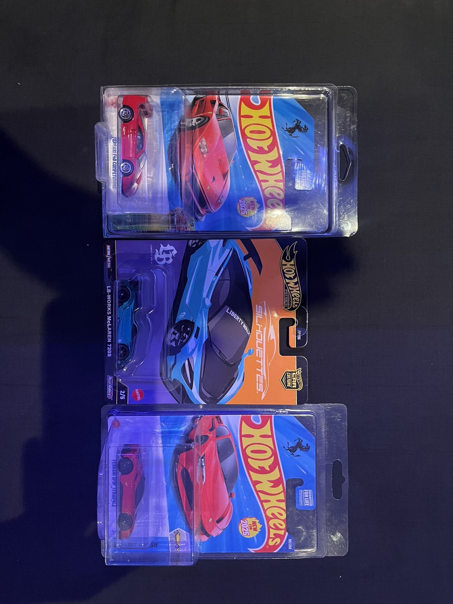 Hotwheels Ferrari And McLaren