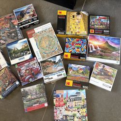 Selection Of 1000+ Piece Puzzles 