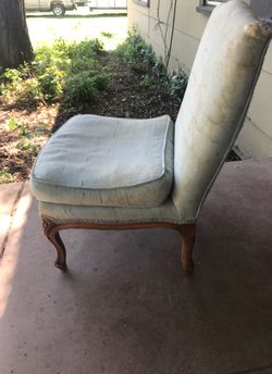 Antique parlor chair