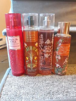 Bath&BodyWorks Fragrance Mists & Free Beauty Bags/Products