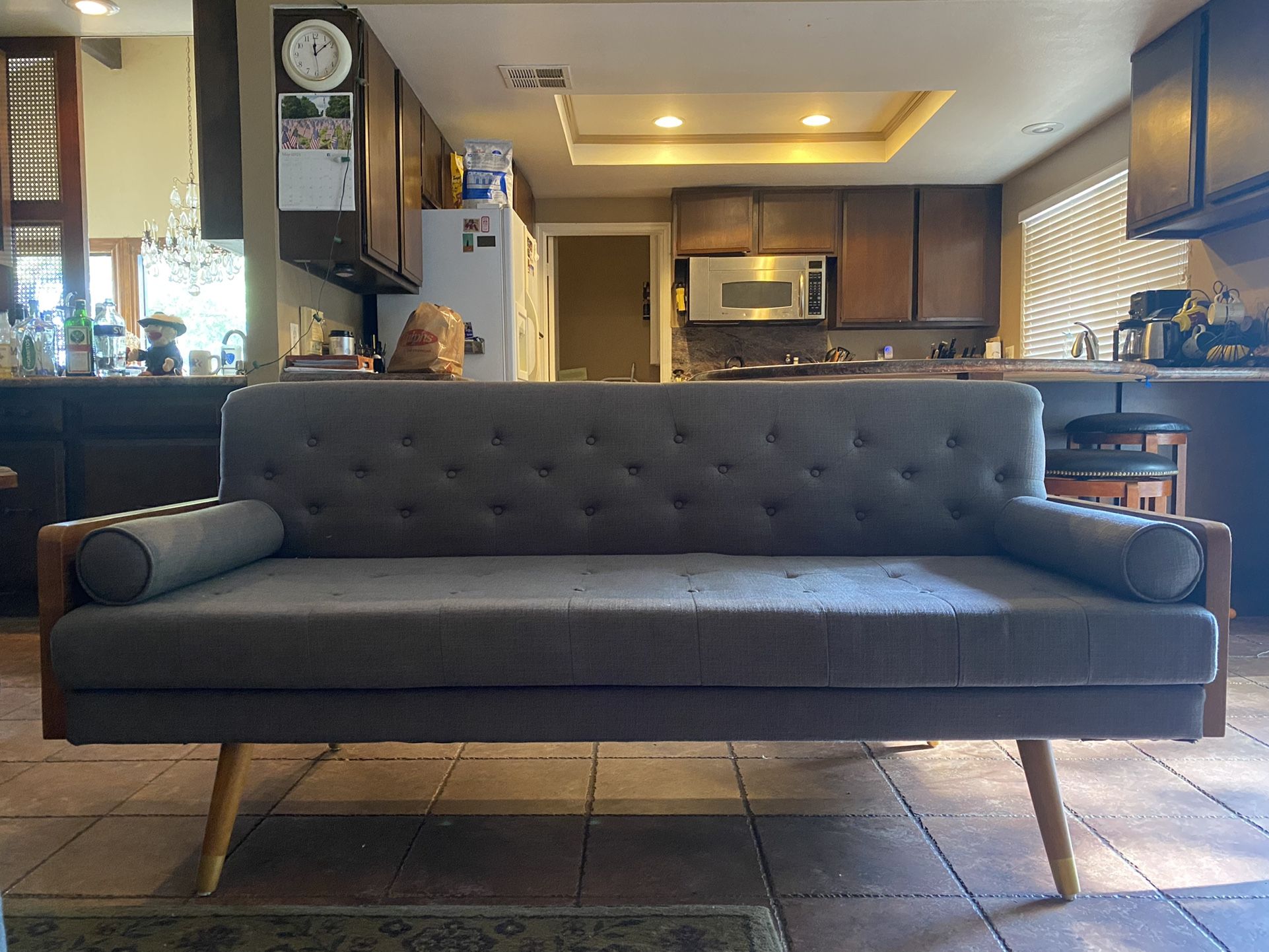 Bel-Air 72.25'' Upholstered/Square Arm Sofa