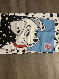Walt Disney's 101 Dalmatians Pillowcase double sided