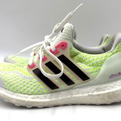 Adidas Shoes Womens 6 White Ultra Boost 5.0 DNA Glow Running Sneakers Outdoors