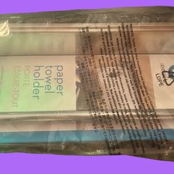 I Design Wall Mount Paper Towel Holder(Silver)