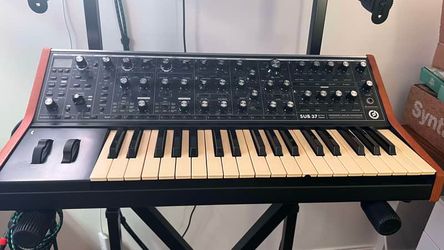 Moog Sub 37 Tribute Edition Analog Synth plus 1x Evidence Audio The Lyric HG GG 3m cable