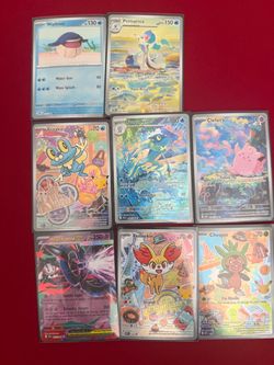 Pokémon TCG Card Lot – 8 Cards