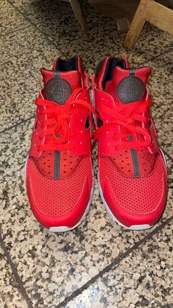 Huarache run red Nike