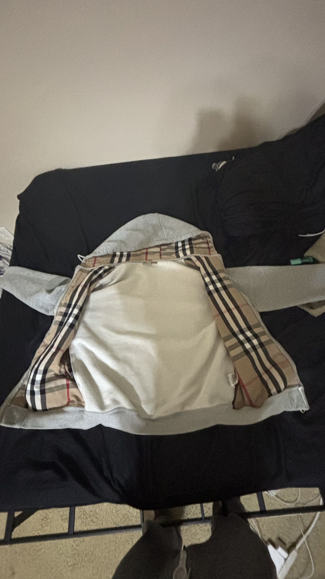 Burberry Hoodie (fits Like A Medium)