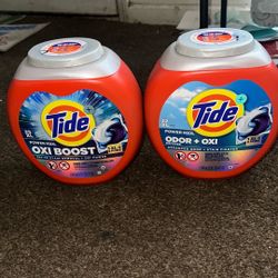 Tide. Pods Detergent 1 25xl Pods 1 32xl Pods 25$