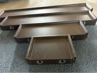 Miscellaneous floating shelves