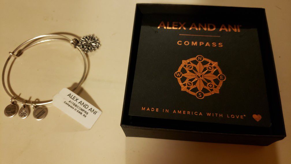 New compass bracelet. Alex and ani