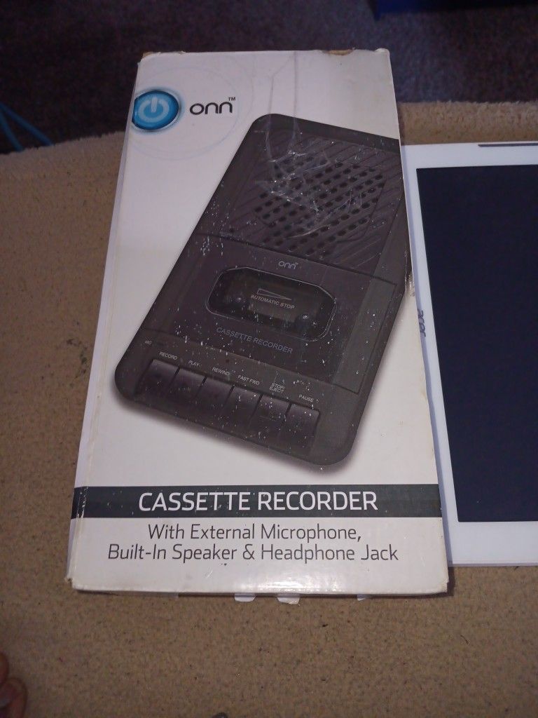 Cassette Recorder Built In Speaker And Headphones Jack Tablet Acer Ipod