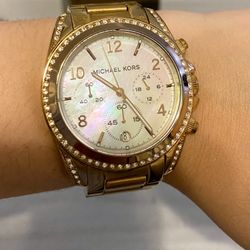 Michael Kors Rose Gold Watch 
