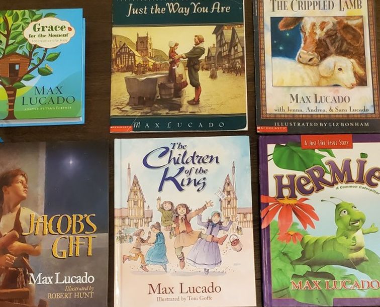 Kids Books- Christian Max Lucado Picture Books And Devotions