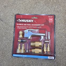 New Husky 13-Piece Air Tool Accessory Kit