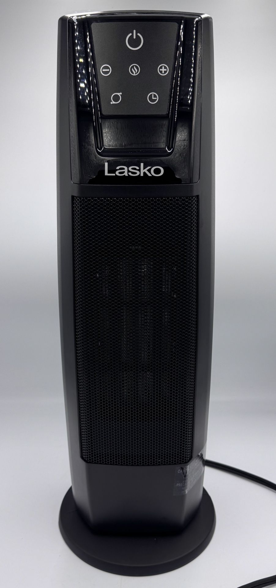 Lasko Ceramic Tower Heater: Portable Indoor Space Heater, Programmable Timer, Adjustable Thermostat, 1500W