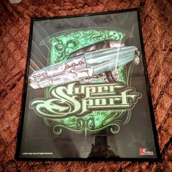 29-Aztec Low Rider Art • Chevy Super Sport.