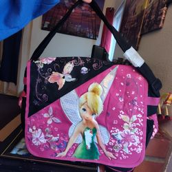 Messenger Bag Disney Tinkerbell Flutter Breeze New School Book Bag