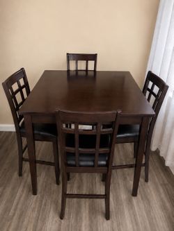 Wood Dining Table Set