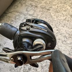 Abu Garcia  bait caster combo (used)