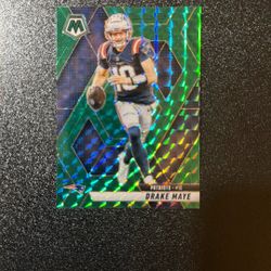 Drake Maye GREEN PRISM 2025 Mosaic