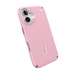 Speck Presidio2 Pro MagSafe ClickLock Case for Apple iPhone 16 Wednesday PinkBoysenberry Purple