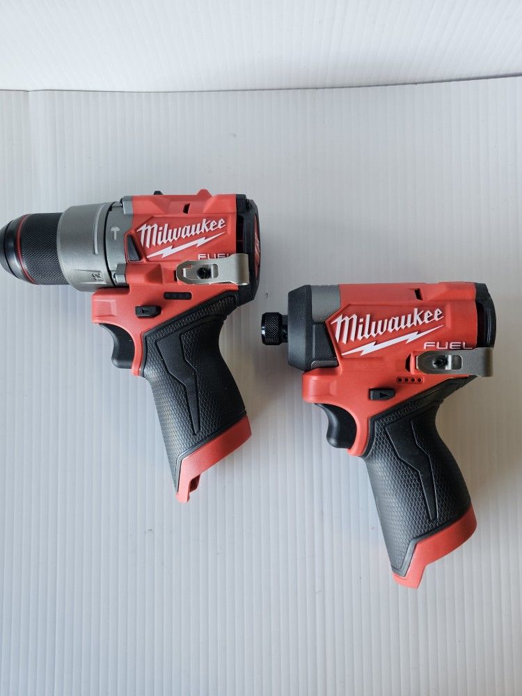 FIRM!! Brand New Milwaukee M12 Fuel Compact Hammer Drill And Impact Driver REDUCED!
