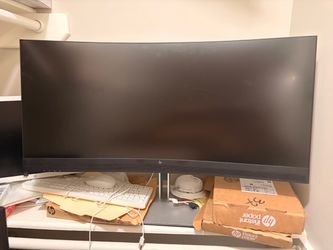 HP Curved Ultrawide Monitor