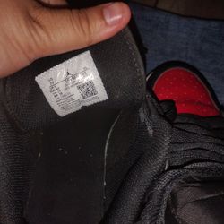 Red Black And White Bred 2.0 Jordan 1s 