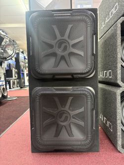Dual 15" Kicker L7 Solo-Baric Ported Box - Halloween Special $699