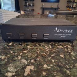 Advantage ADV4004 4-Zone Speaker Selector